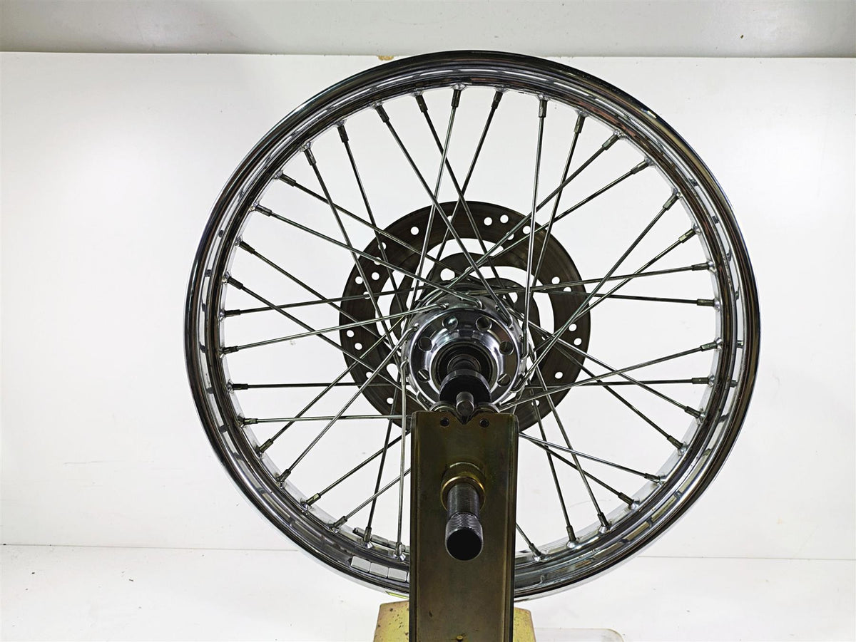 2003 Harley Softail FXSTDI Deuce 100th Straight 21x2.15 Front Wheel 43662-80B {{ shop.shopifyCountryName }} - Mototech271