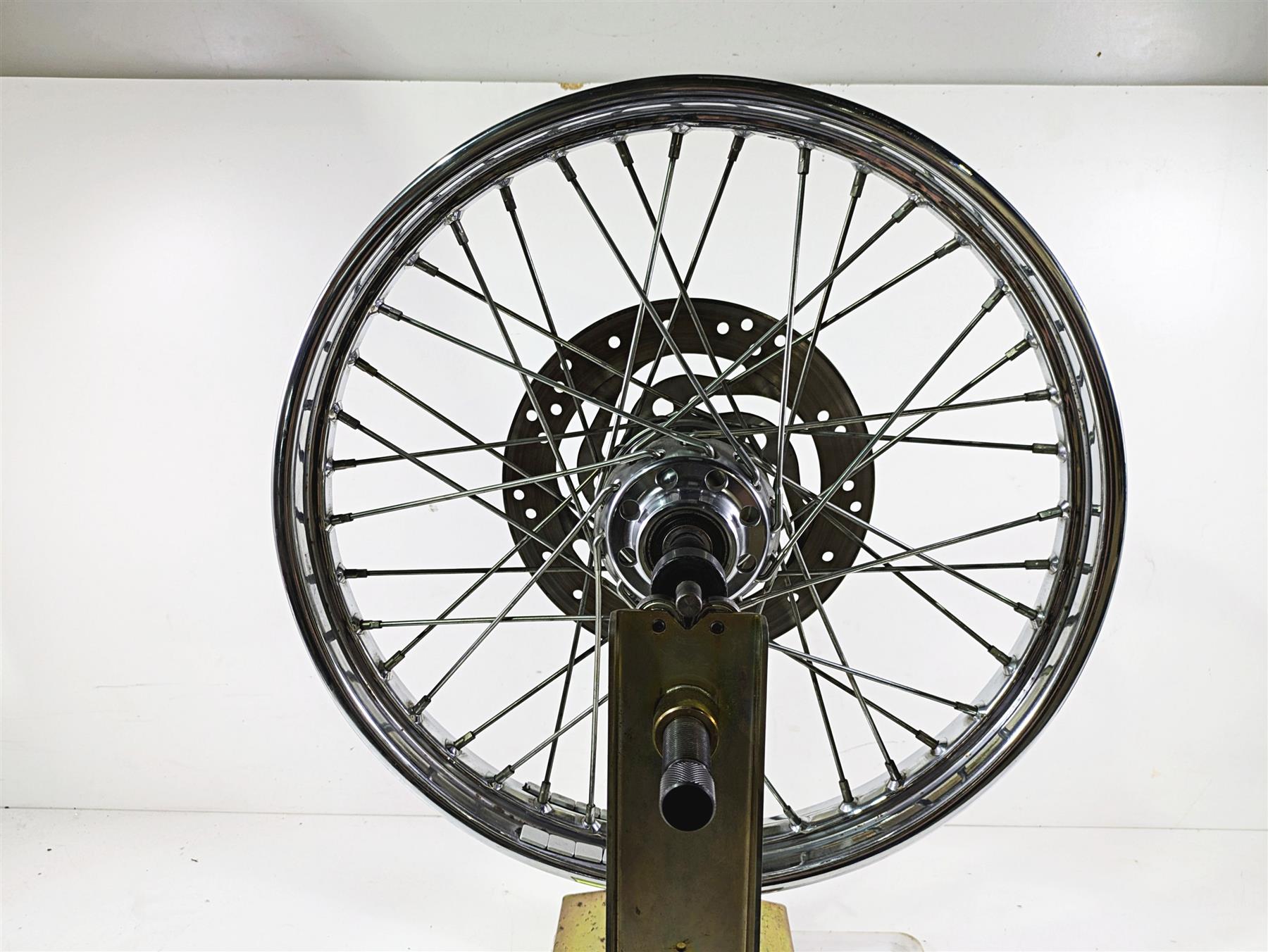 2003 Harley Softail FXSTDI Deuce 100th Straight 21x2.15 Front Wheel 43662-80B {{ shop.shopifyCountryName }} - Mototech271