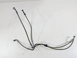 2016 BMW R1200RS K54 Front Abs Brake Line Set 34328524697 34328524696
