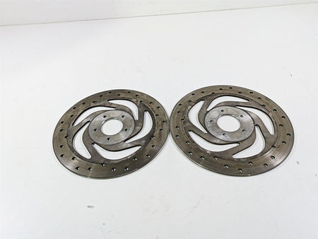 2009 Harley XR1200 Sportster Straight Front Brake Rotor Disc Set 41820-08 {{ shop.shopifyCountryName }} - Mototech271