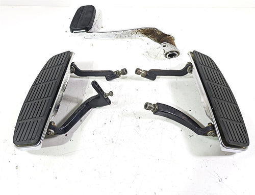 2003 Harley Touring FLHTCUI 100TH E-Glide Floorboards + Brake Lever Set 50622-83 | Mototech271