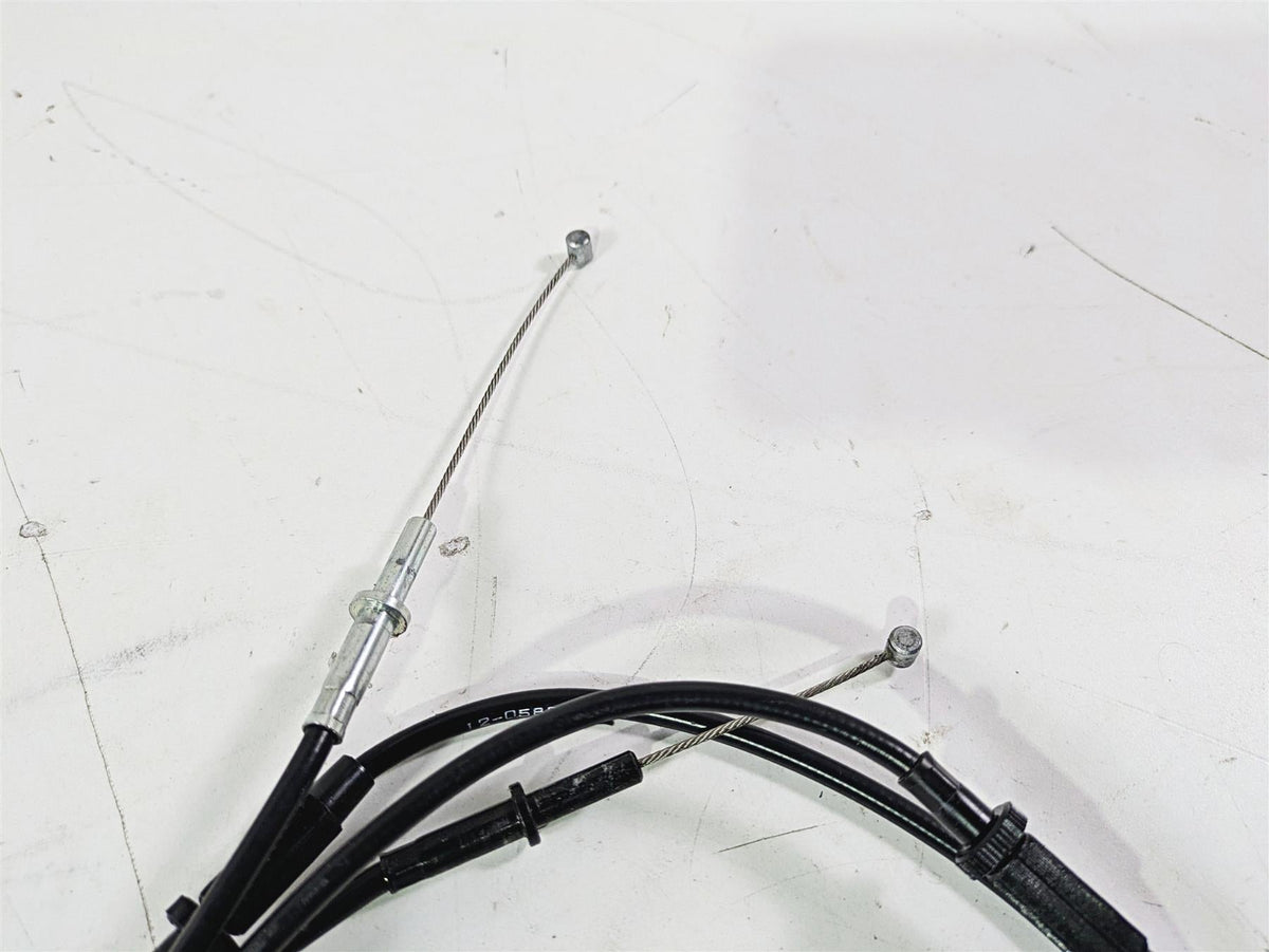 2024 Kawasaki ZX6R ZX636 Ninja Throttle Grip Handle Cable Set 46019-0020 {{ shop.shopifyCountryName }} - Mototech271