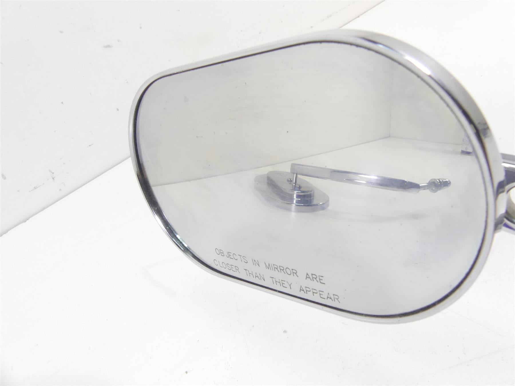 2002 Harley Touring FLHRCI Road King Oem Chrome Oval Rear View Mirror Set {{ shop.shopifyCountryName }} - Mototech271