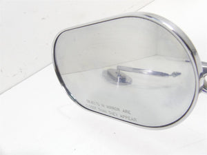 2002 Harley Touring FLHRCI Road King Oem Chrome Oval Rear View Mirror Set