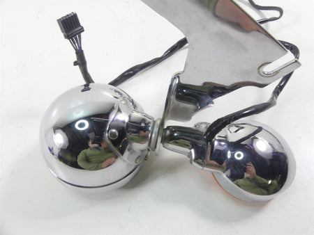 2001 Harley Touring FLHRCI Road King Front LED Spot Light Blinker Set 68712-94A {{ shop.shopifyCountryName }} - Mototech271