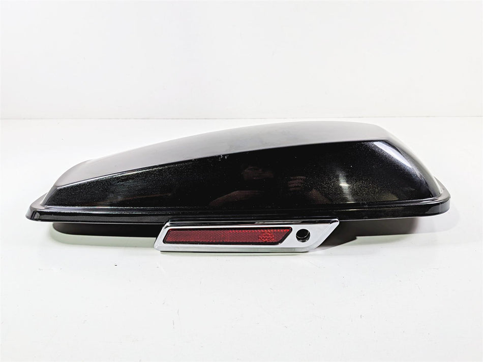 2016 Harley Touring FLHTK Electra Glide Right Saddle Bag Lid Black Quartz 90200413-Mototech271