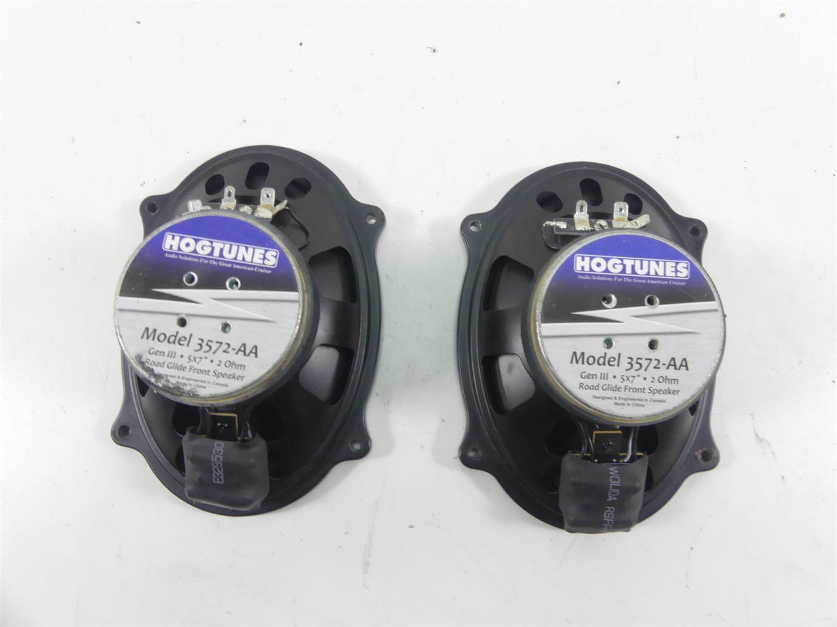 2011 Harley Touring FLTRU Road Glide Front Hogtunes Gen3 5x7 Speaker Set 3572-AA {{ shop.shopifyCountryName }} - Mototech271
