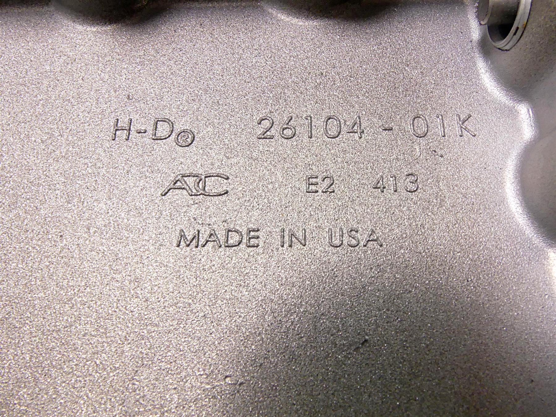 2013 Harley VRSCF Muscle Vrod Lower Engine Cover Oil Pan 26104-01K {{ shop.shopifyCountryName }} - Mototech271