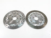 Load image into Gallery viewer, 2009 Harley FXDF Dyna Fat Bob Sunstar Front Brake Rotor Disc Set 42040-06 | Mototech271
