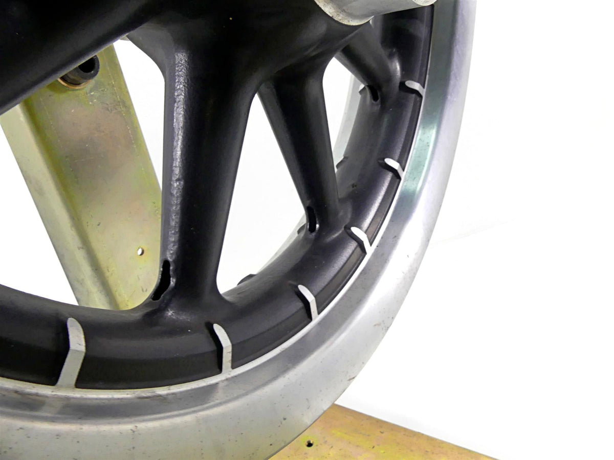 2003 Harley Touring FLHTCI E-Glide 100TH 16x3 9 Spoke Front Wheel Rim 43345-00 {{ shop.shopifyCountryName }} - Mototech271