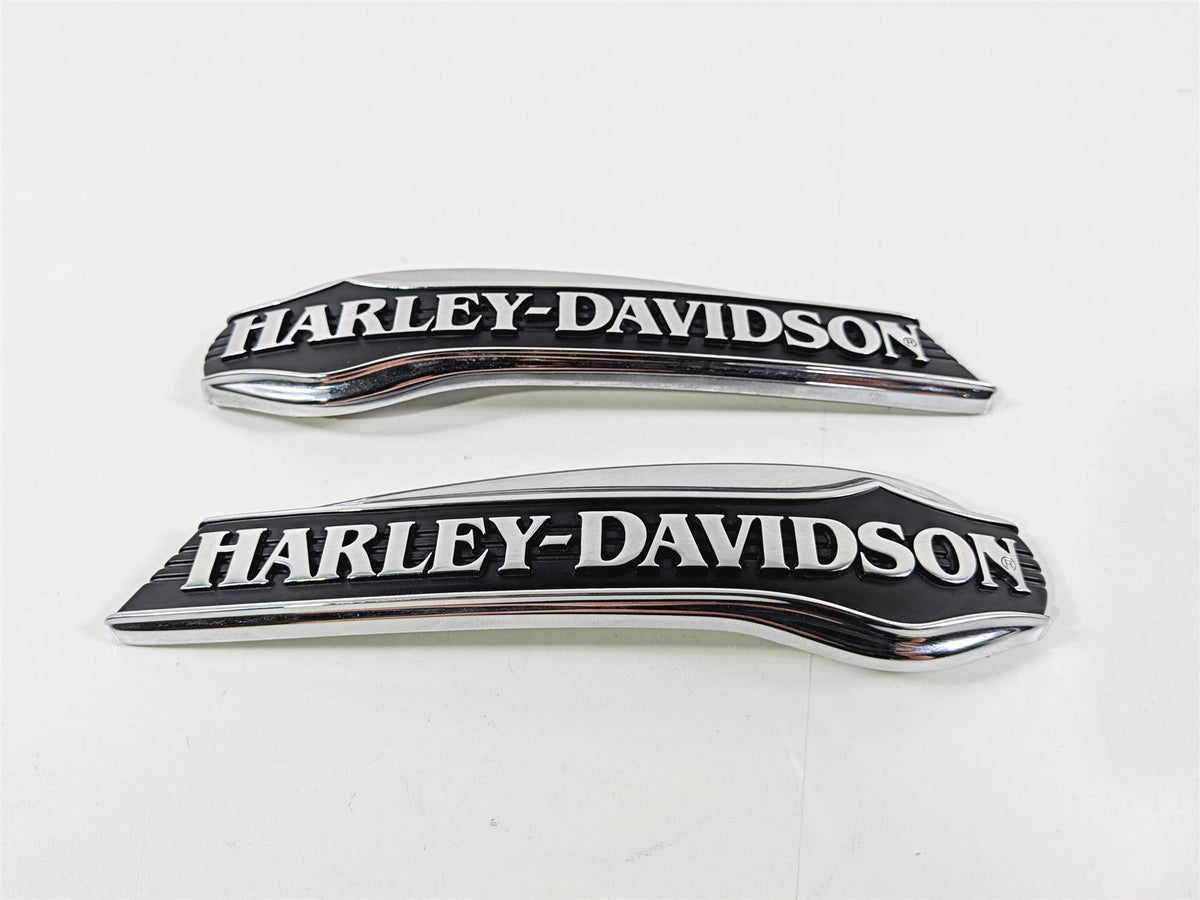 2018 Harley Touring FLHTCU Electra Glide Tank Emblem Set 14100073 14100074-Mototech271
