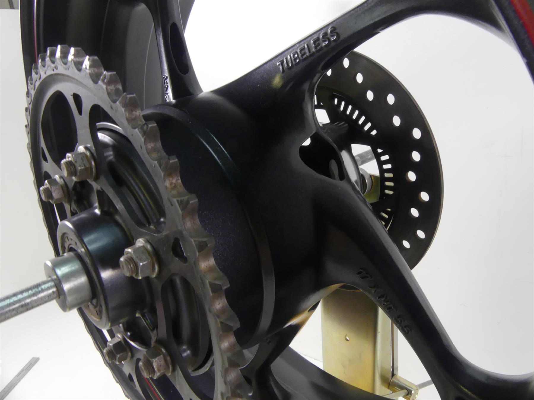 2019 Triumph Street Triple 765R Rear Wheel Rim 17x5.5 - Read T2010928 {{ shop.shopifyCountryName }} - Mototech271