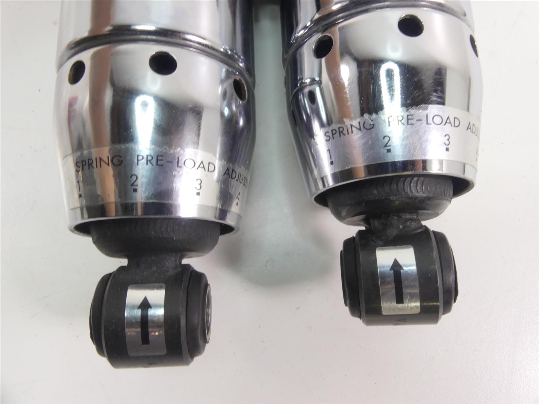 2014 Harley FXDF Dyna Fat Bob Straight Rear Suspension Shock Set 12" 54000049 {{ shop.shopifyCountryName }} - Mototech271