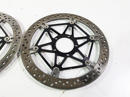 2008 Ducati SBK 1098 S Brembo Front Brake Rotor Disc Set 49240901A 71311973A {{ shop.shopifyCountryName }} - Mototech271
