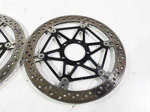 2008 Ducati SBK 1098 S Brembo Front Brake Rotor Disc Set 49240901A 71311973A | Mototech271