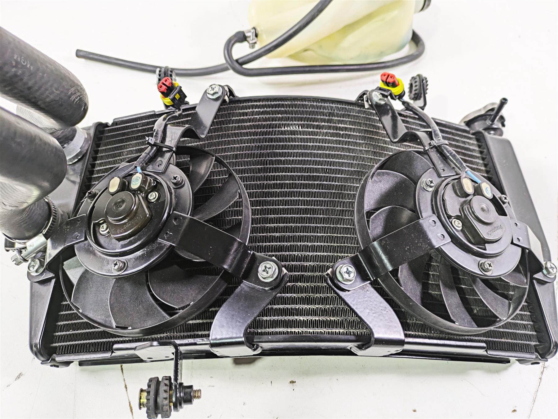 2008 Ducati SBK 1098 S Radiator Fan Reservoir Hoses Set 54840741B 54840742B {{ shop.shopifyCountryName }} - Mototech271