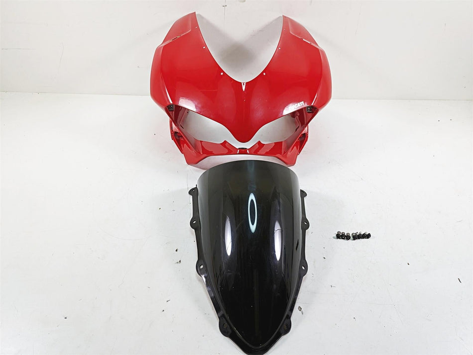 2016 Ducati Panigale 1299 S Red Nose Oem Headlight Fairing Cover 48111181A {{ shop.shopifyCountryName }} - Mototech271