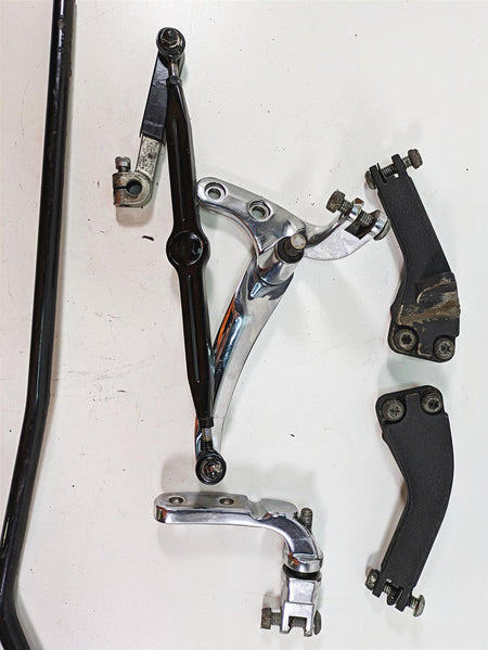 2009 Harley FXDC Dyna Super Glide Custom Front Control Footpeg Mounts 50649-90 {{ shop.shopifyCountryName }} - Mototech271