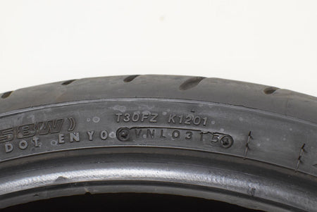 USED Front Tire Bridgestone Battlax T30-F Sport Touring 120/ 70-17 003872 {{ shop.shopifyCountryName }} - Mototech271