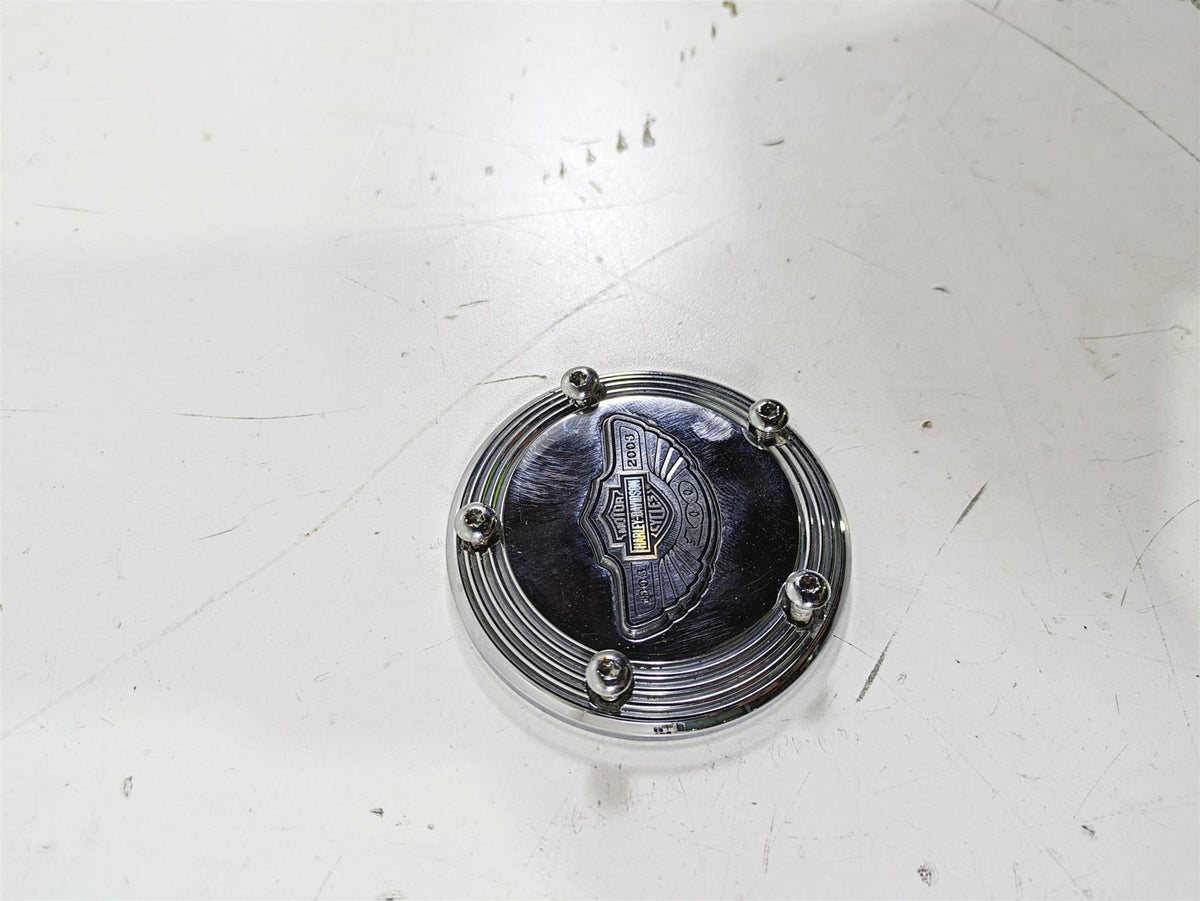 2003 Harley Dyna FXDL Low Rider 100TH Anniversary Cam Chest Engine Cover 32536-03 {{ shop.shopifyCountryName }} - Mototech271