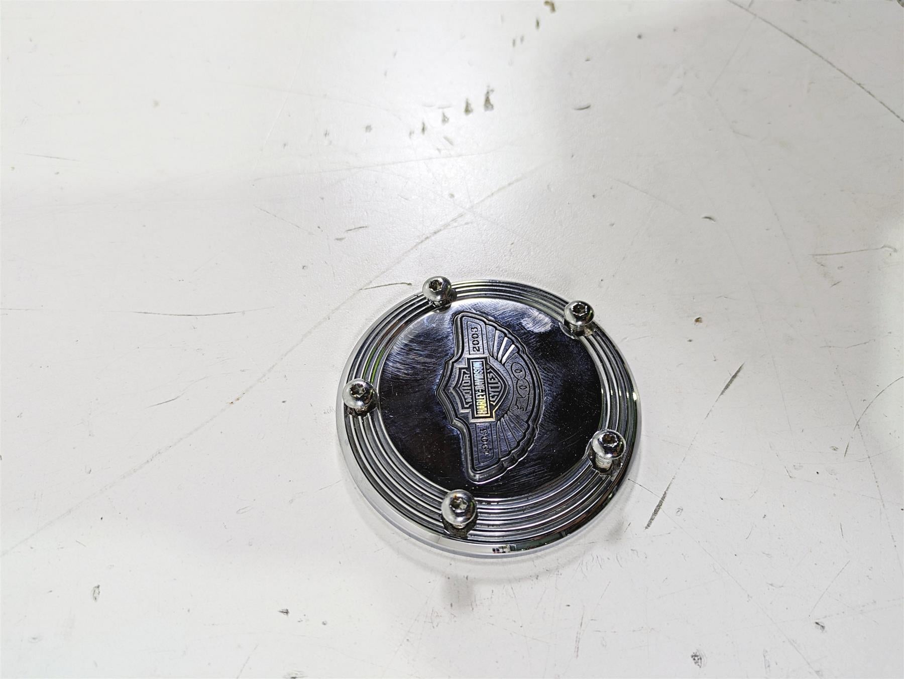 2003 Harley Dyna FXDL Low Rider 100TH Anniversary Cam Chest Engine Cover 32536-03 {{ shop.shopifyCountryName }} - Mototech271