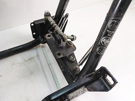 1999 Harley Touring FLHTC Electra Glide Straight Main Frame Chassis With Texas Salvage Title 47900-01 {{ shop.shopifyCountryName }} - Mototech271