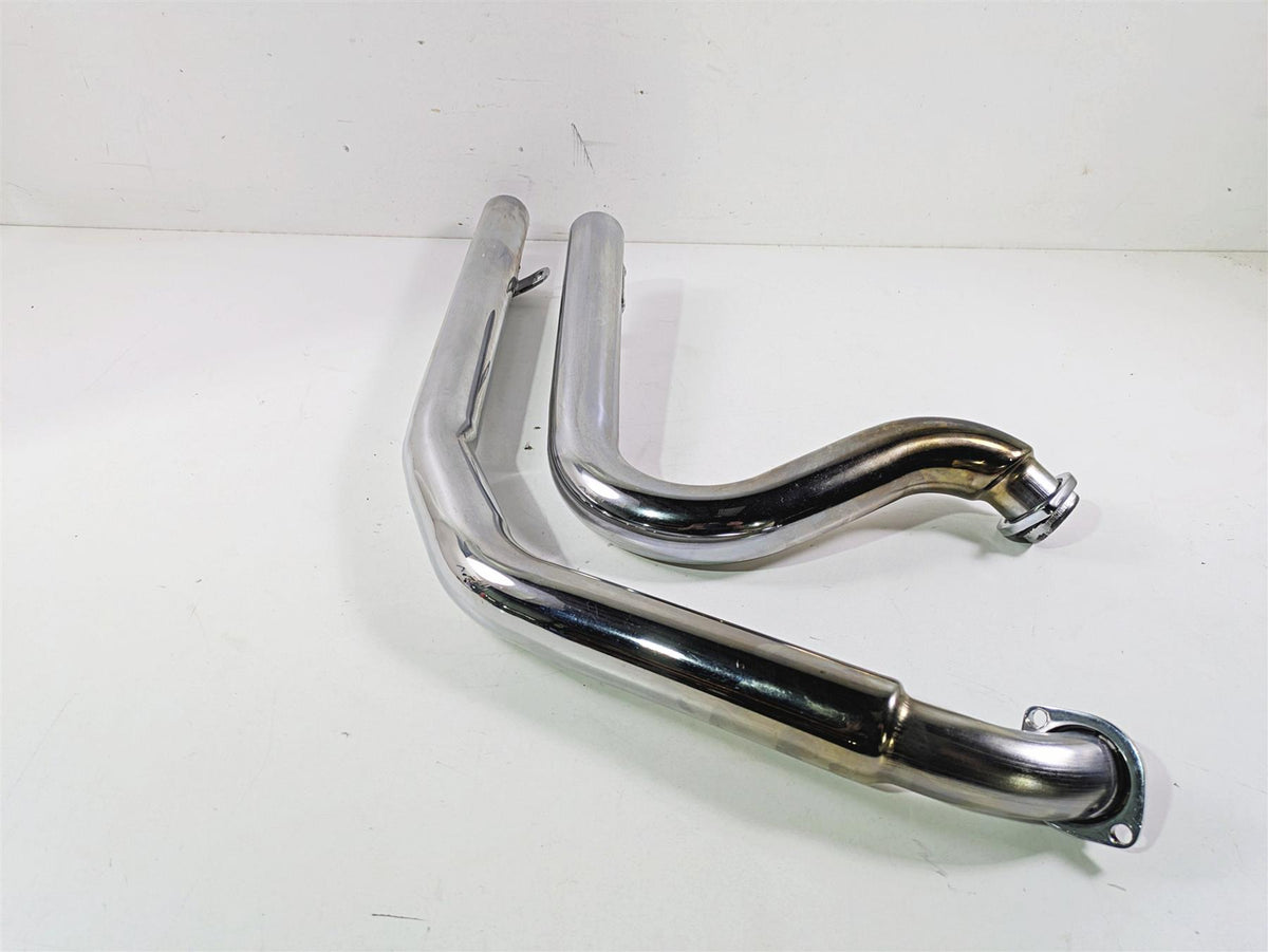 2008 Ultima Motorcycles Fat Bastard Straight Chrome Pipe Exhaust System {{ shop.shopifyCountryName }} - Mototech271
