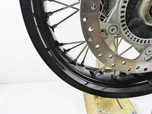 2017 BMW F800GS Adv K75 17x4.25 Rear Wheel Rim - Runout 36317719727 36318564177