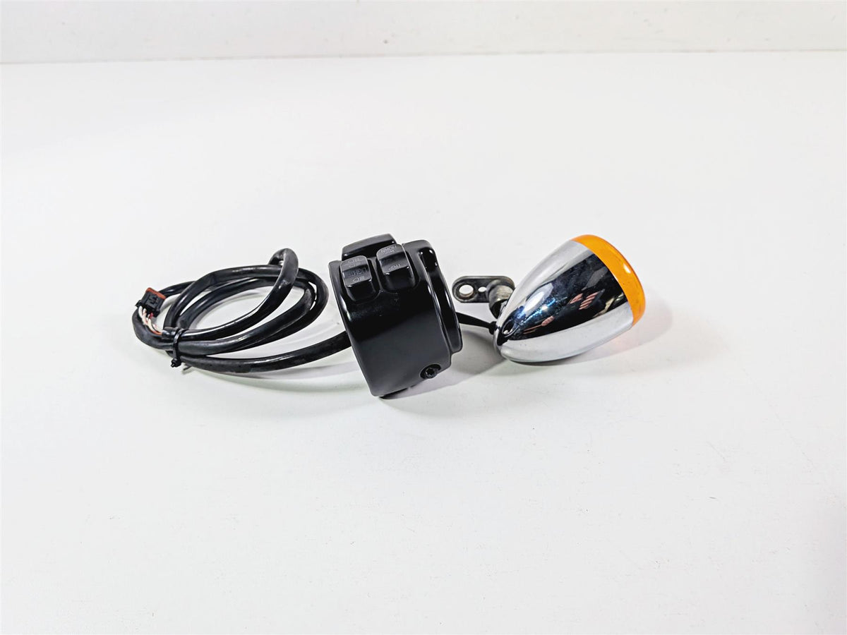 2014 Harley FXDL Dyna Low Rider Left Hand Control Switch + Blinker 72945-12A {{ shop.shopifyCountryName }} - Mototech271
