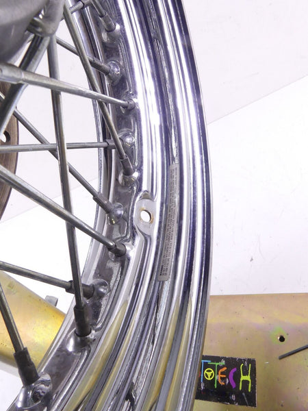 2001 Harley Softail FLSTC Heritage Front Straight 16x3 Wheel Rim 43005-05A {{ shop.shopifyCountryName }} - Mototech271