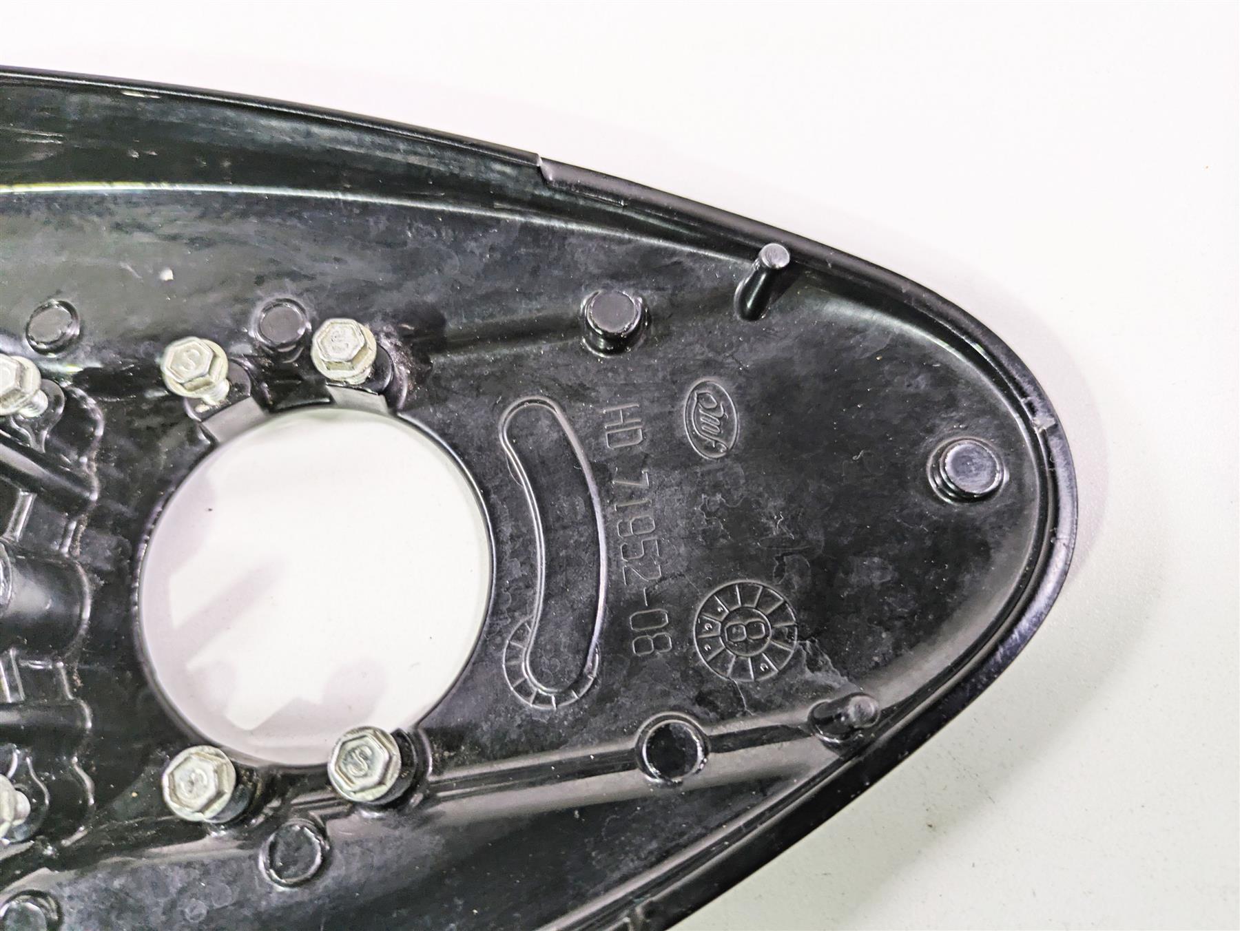 2009 Harley FLSTSB Cross Bones Speedometer Cover Tank Dash 71952-08 {{ shop.shopifyCountryName }} - Mototech271