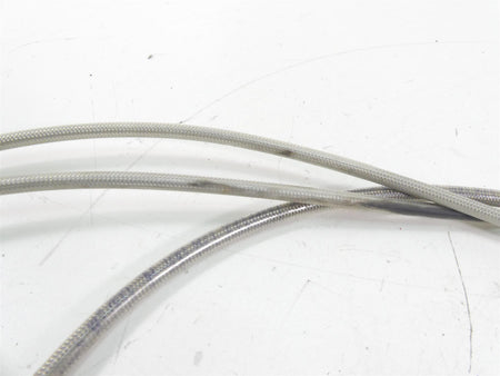 Big Twin Harley Dyna Softail for 19" Ape Hanger Throttle Cable & Brake Line Set {{ shop.shopifyCountryName }} - Mototech271