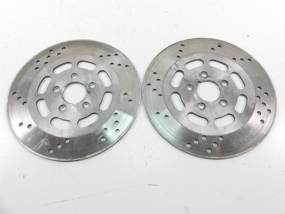 1998 Harley Dyna FXDL Low Rider Front Dual Brake Disc Rotor Set 44136-92 {{ shop.shopifyCountryName }} - Mototech271