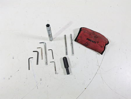2008 Ducati SBK 1098 S Owners Tools Toolkit + Bag Set 69720222A {{ shop.shopifyCountryName }} - Mototech271
