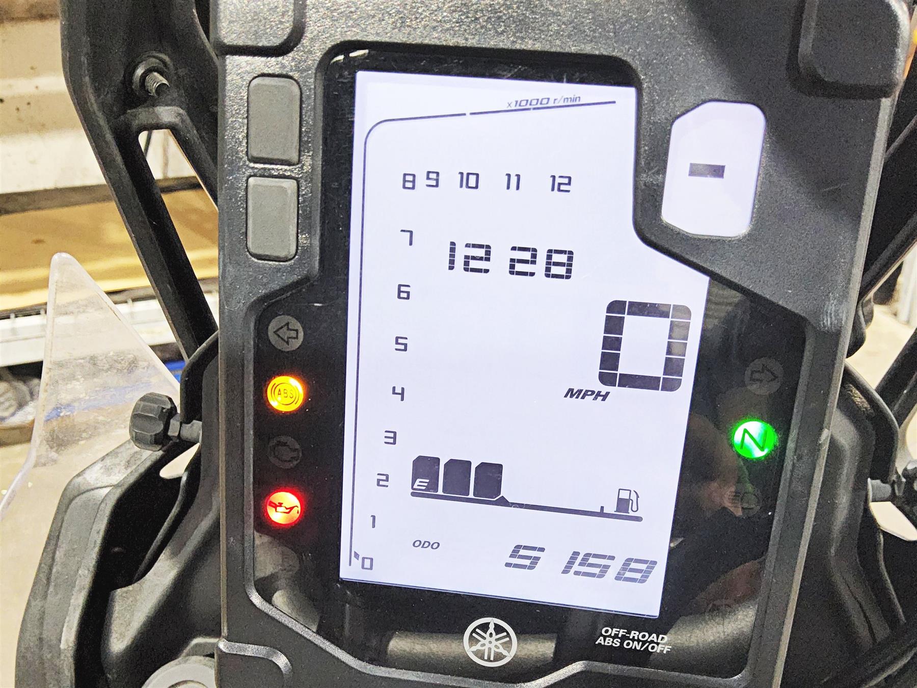 2021 Yamaha Tenere 700 XTZ7 Speedometer Gauge Instrument 5K BW3-83500-20-00 {{ shop.shopifyCountryName }} - Mototech271