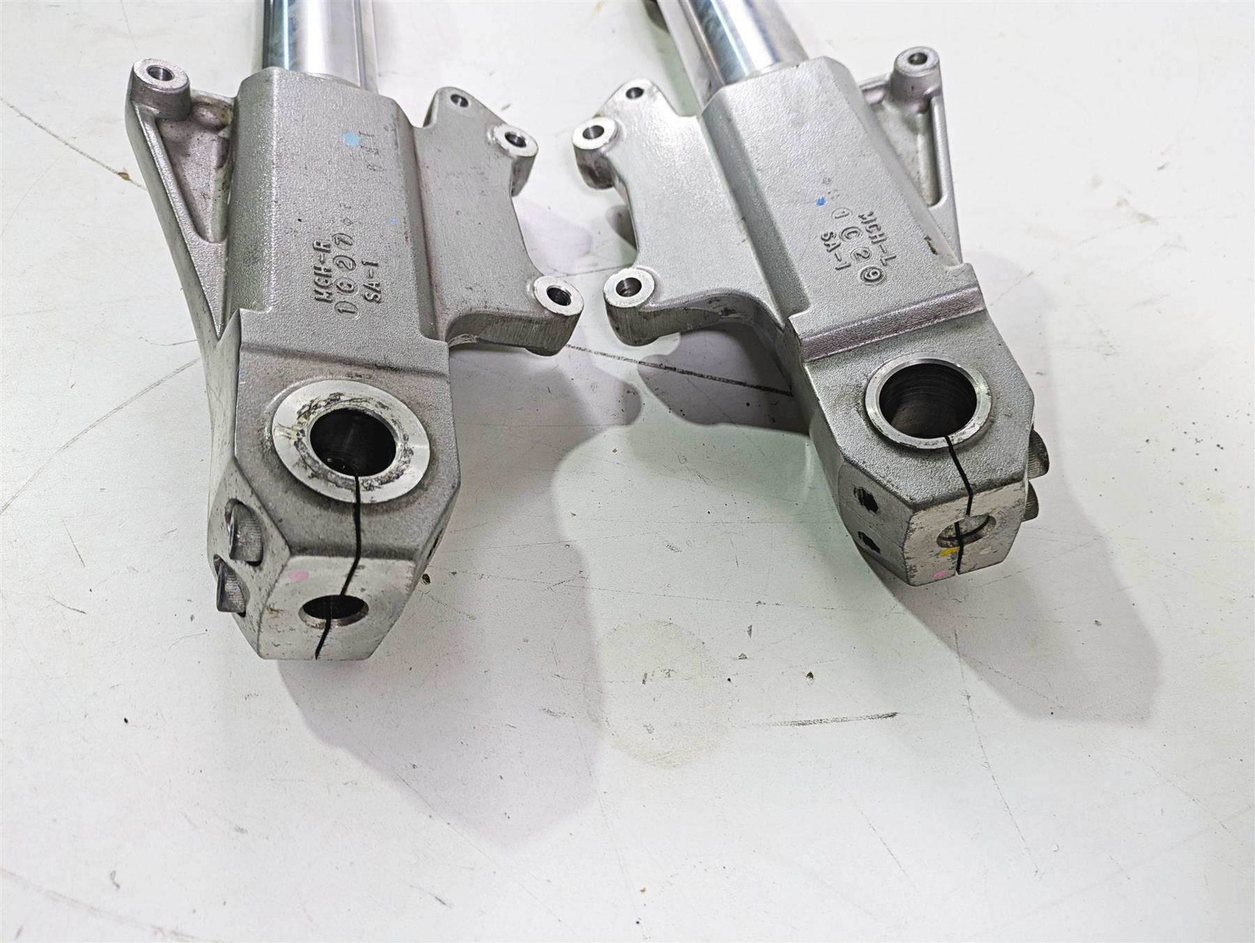 2002 Honda V-Twin VTX1800 C Straight Front Fork Leg Set - Read 51400-MCH-003 {{ shop.shopifyCountryName }} - Mototech271