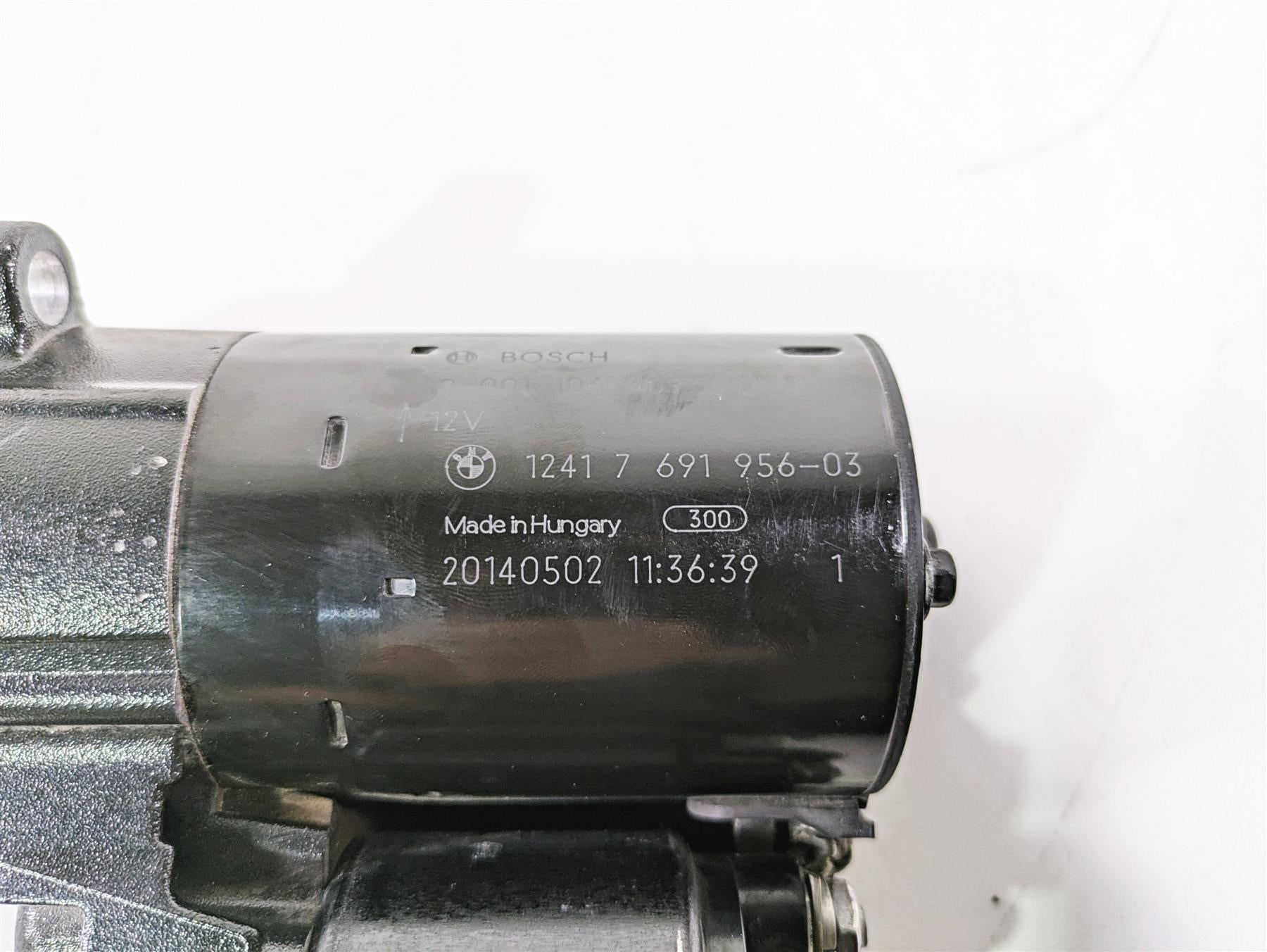 2014 BMW R nine T R9T K21 Bosch Black Engine Starter Motor 12317691956 {{ shop.shopifyCountryName }} - Mototech271