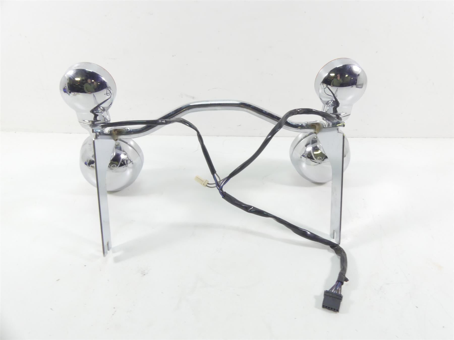 2001 Harley Touring FLHRCI Road King Front LED Spot Light Blinker Set 68712-94A {{ shop.shopifyCountryName }} - Mototech271