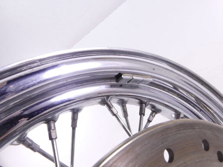 2001 Harley Softail FLSTC Heritage Front Straight 16x3 Wheel Rim 43005-05A {{ shop.shopifyCountryName }} - Mototech271