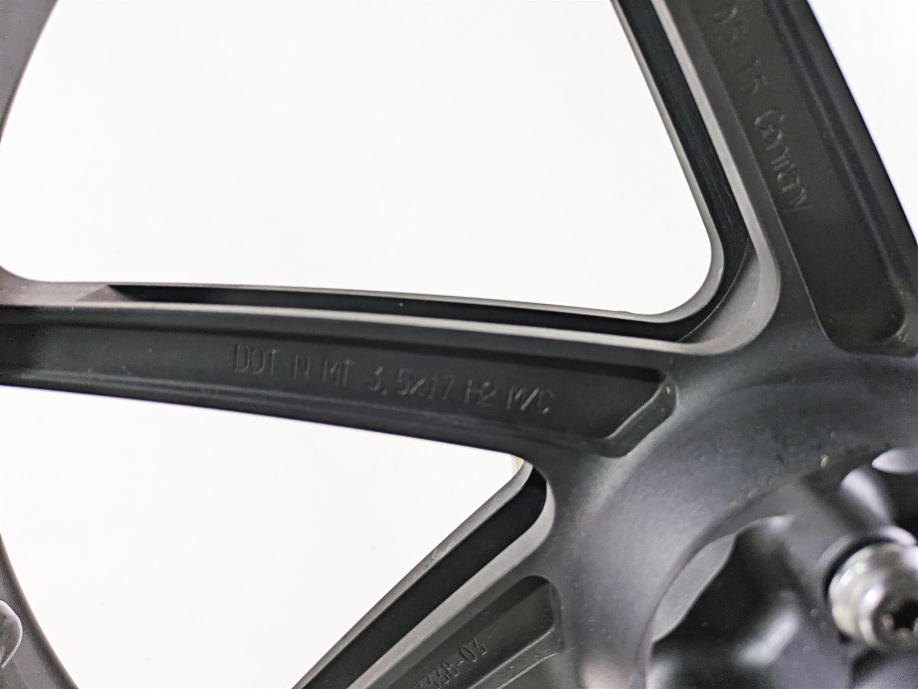 2016 BMW S1000RR K46 Straight HP4 Forged Rear Wheel Rim 17x6 36318548893 {{ shop.shopifyCountryName }} - Mototech271