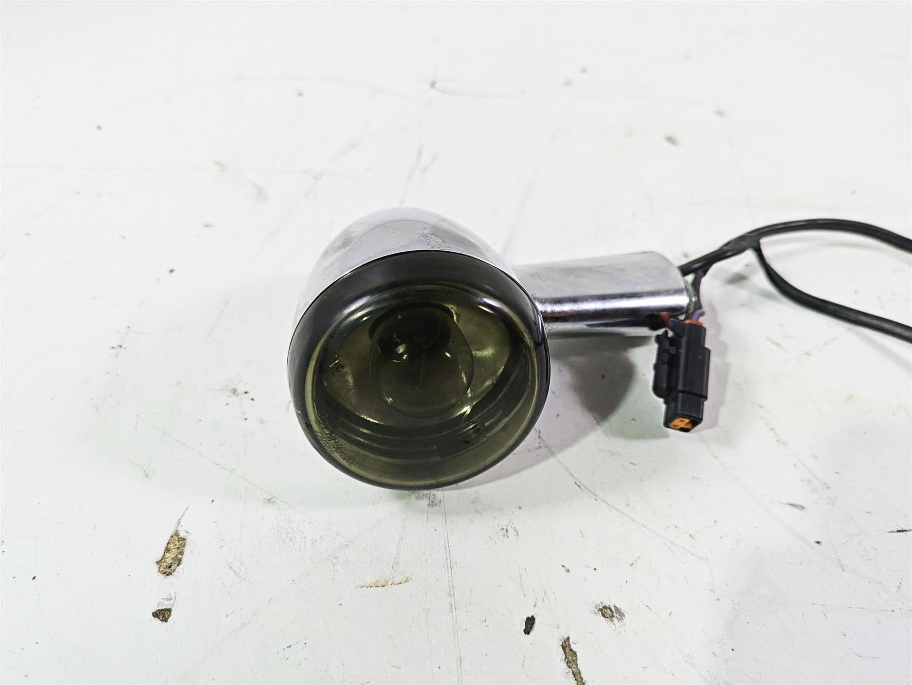 2005 Harley Softail FLSTSCI Heritage Springer Rear Smoked Blinker Set 68977-00 {{ shop.shopifyCountryName }} - Mototech271