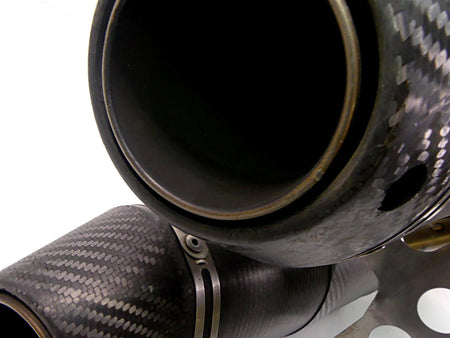 2008 Ducati 848 SBK LeoVince Header Muffler Carbon Exhaust System 307908202 {{ shop.shopifyCountryName }} - Mototech271
