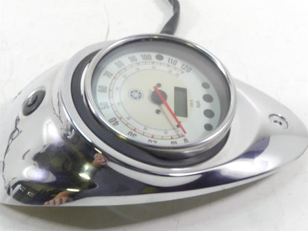 2002 Yamaha XVS1100 V-Star Speedometer Gauge 15K + Chrome Cover 5KS-83500-02-00 {{ shop.shopifyCountryName }} - Mototech271