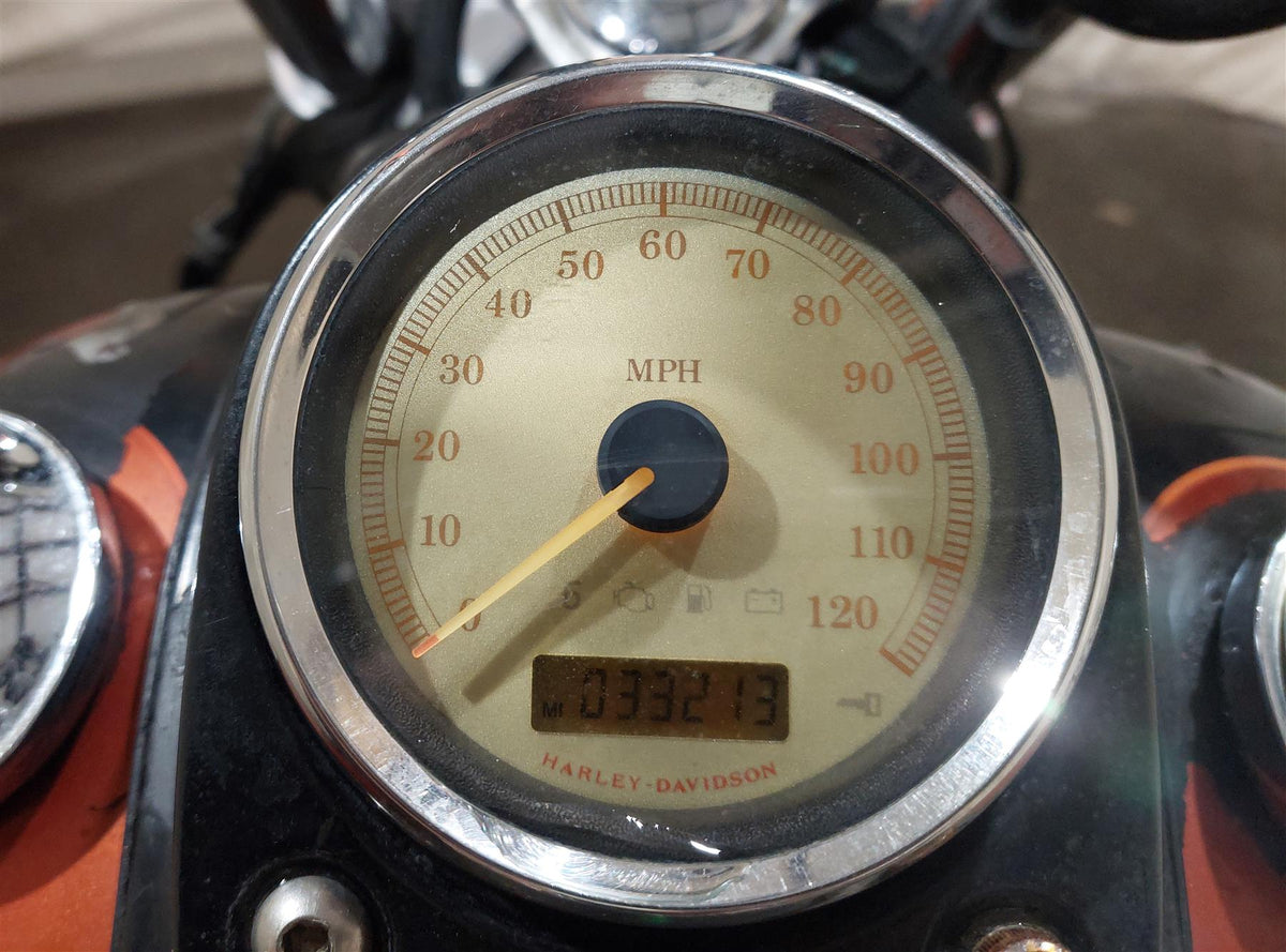 2011 Harley FXDWG Dyna Wide Glide Speedometer Gauge Instrument - 33K 67478-09 {{ shop.shopifyCountryName }} - Mototech271