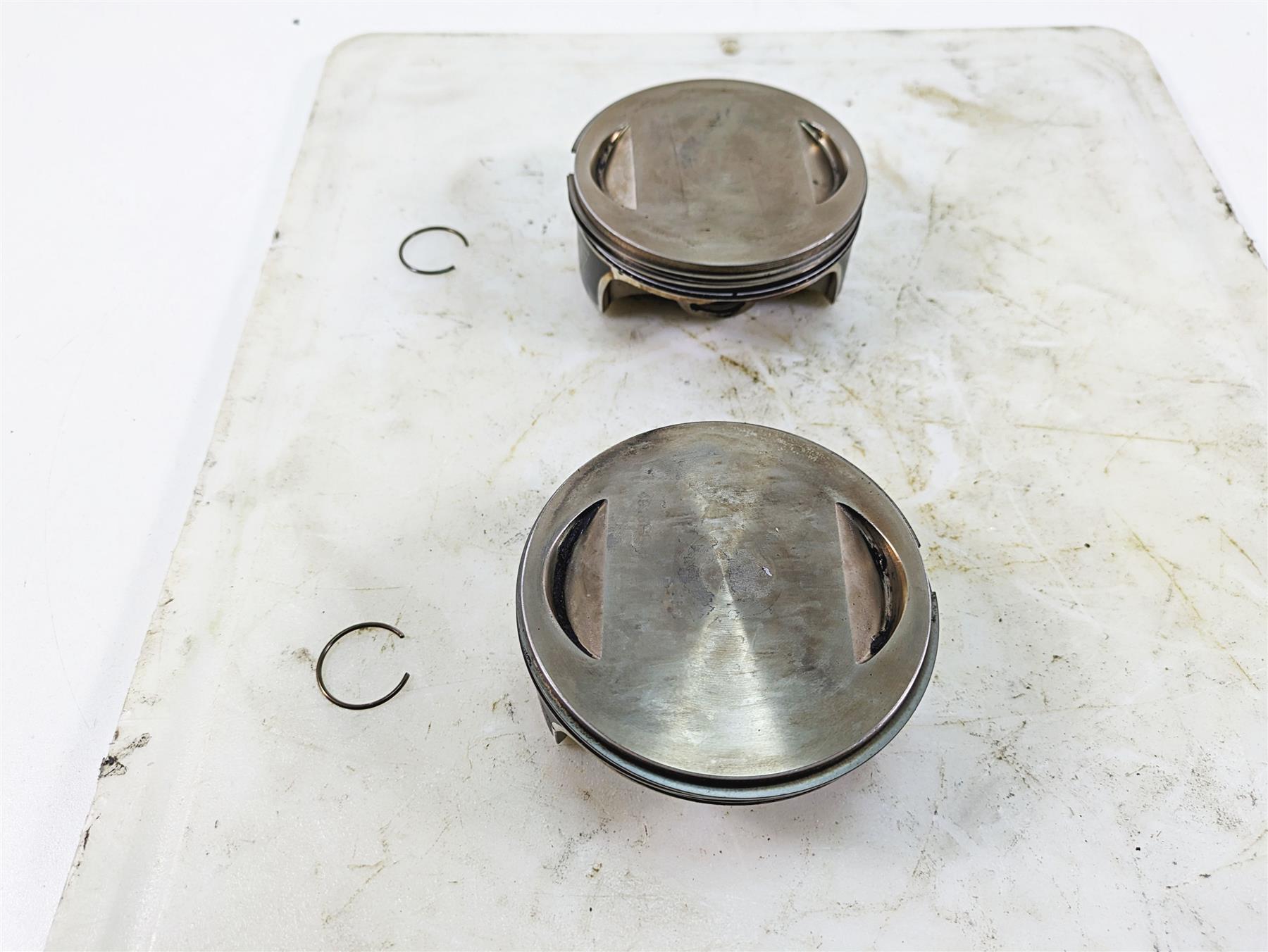Wiseco 4" Forged Big Bore Twin Cam Piston Set 4918PS {{ shop.shopifyCountryName }} - Mototech271