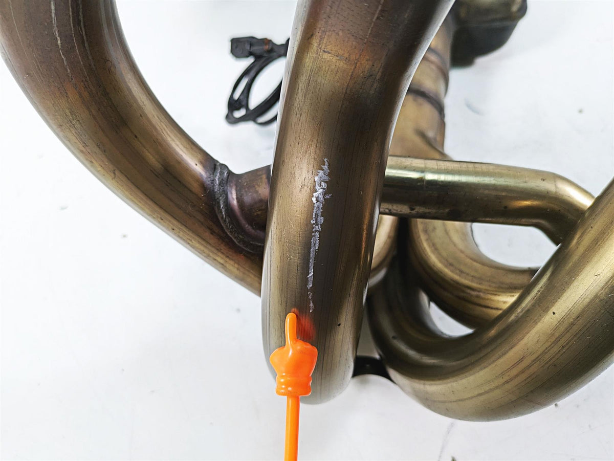 2018 Kawasaki ZX1002 Ninja H2 SX Oem Exhaust Header Pipe & Servo 39178-0311 {{ shop.shopifyCountryName }} - Mototech271