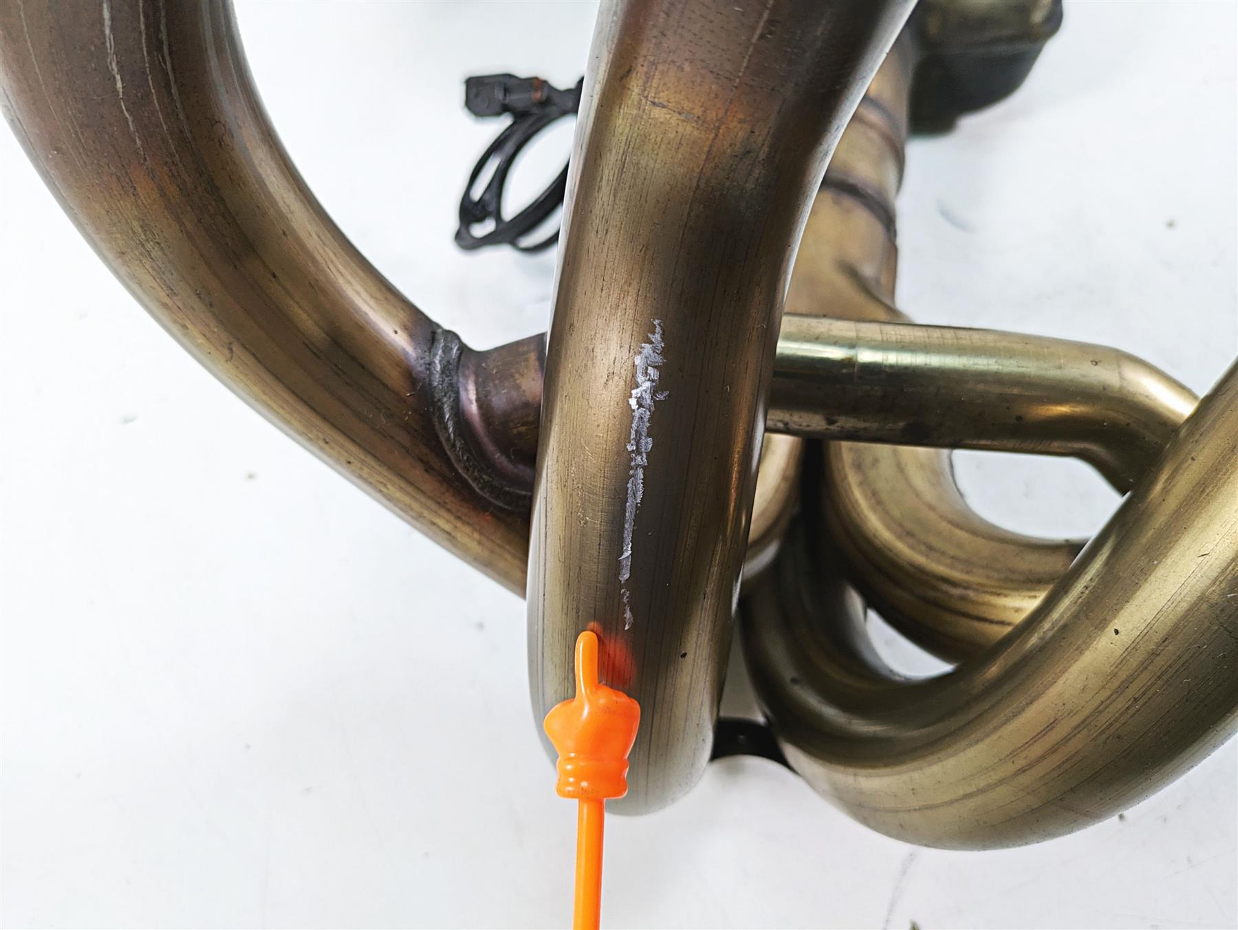 2018 Kawasaki ZX1002 Ninja H2 SX Oem Exhaust Header Pipe & Servo 39178-0311 {{ shop.shopifyCountryName }} - Mototech271