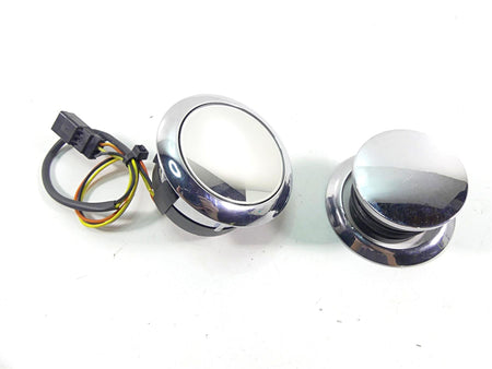 2007 Harley Touring FLHRSE CVO Road King Fuel Level Gauge & Gas Cap 63074-07B {{ shop.shopifyCountryName }} - Mototech271