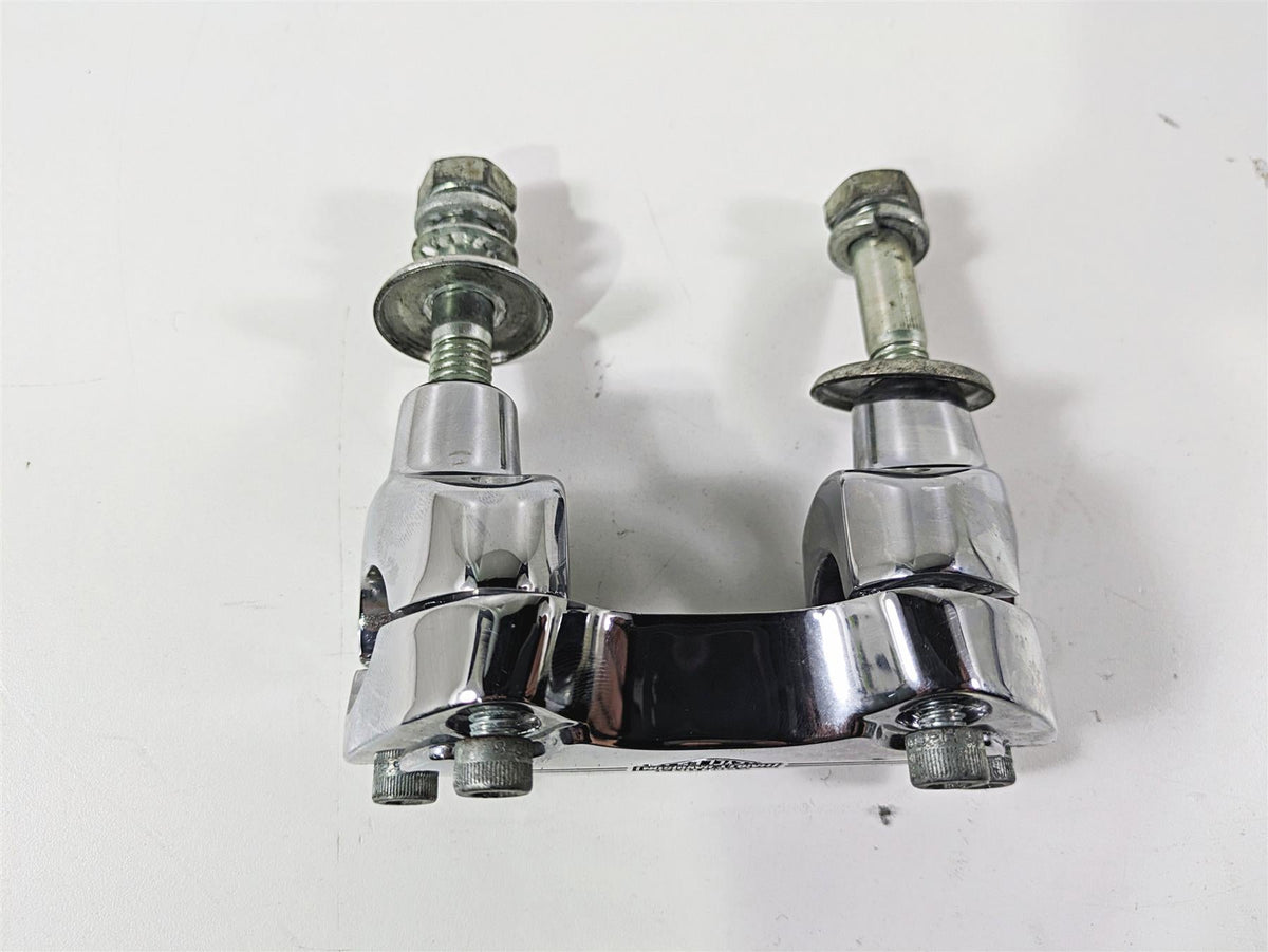 2003 Harley FLSTC Softail Heritage 100th Handlebar Holder Riser Set 56567-86B {{ shop.shopifyCountryName }} - Mototech271