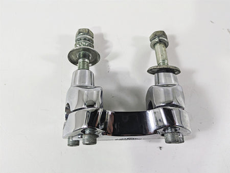 2003 Harley FLSTC Softail Heritage 100th Handlebar Holder Riser Set 56567-86B {{ shop.shopifyCountryName }} - Mototech271